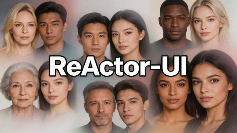 开源AI换脸工具ReActor-UI-羽飞阁