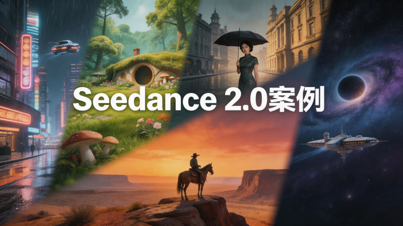 Seedance 2.0 提示词案例-羽飞阁